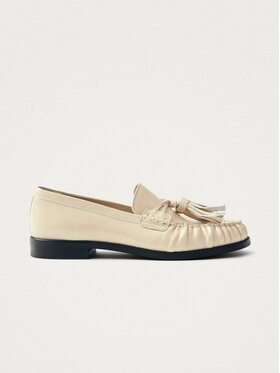 ALOHAS ALOHAS Loafersy Marietta Onix Cream Leather Loafers Beżowy
