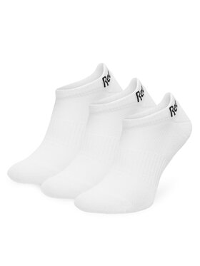 Reebok Reebok Набір 3 пар низьких шкарпеток unisex R0356P-SS24 (3-pack) Білий