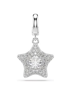 Fugart Fugart Naszyjnik Charms SWAROVSKI Sublima gwiazdka 5760562 Srebrny
