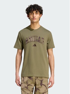 adidas adidas T-Shirt 168213 Khaki Regular Fit