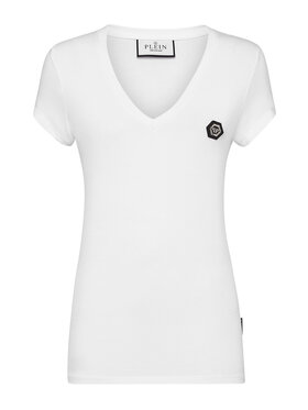 PHILIPP PLEIN PHILIPP PLEIN T-Shirt 1379 Bílá Regular Fit
