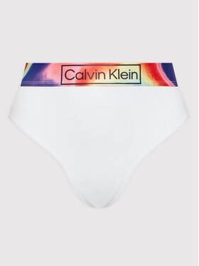 Calvin Klein Underwear Calvin Klein Underwear Stringi 000QF6859E Biały