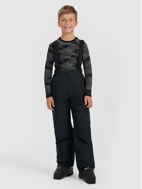 4F 4F Pantaloni da sci 4FJRAW25TFTRM1245-20S Nero Regular Fit