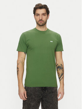 Vans Vans T-särk Left Chest Logo VN0A3CZE Roheline Classic Fit
