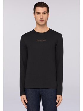 Trussardi Trussardi T-Shirt G0268200047N033 Czarny Regular Fit