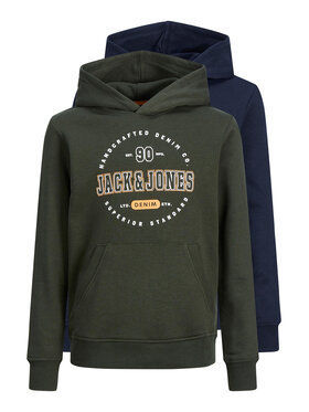 Jack&Jones Junior Jack&Jones Junior Komplet 2 bluz Stamp 12222095 Kolorowy Regular Fit