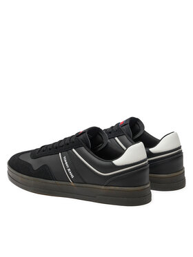 Tommy Jeans Superge Leather Retro Cupsole EM0EM01414 Črna