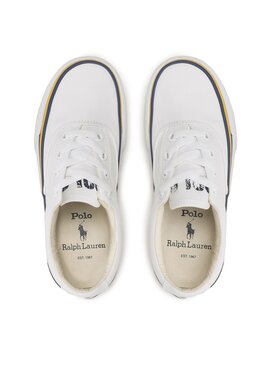 Polo Ralph Lauren Tenis Superge Keatn 804888513001 Bela