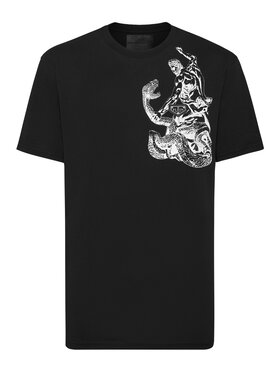 PHILIPP PLEIN PHILIPP PLEIN T-Shirt 9421 Czarny Regular Fit