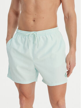 Calvin Klein Swimwear Calvin Klein Swimwear Szorty kąpielowe LV00N61045 Zielony