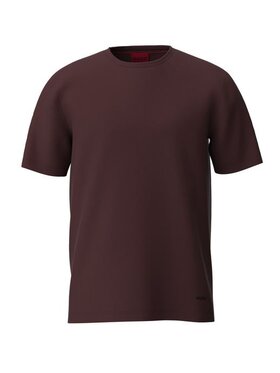 HUGO Hugo T-Shirt Dozy Hnědá Regular Fit