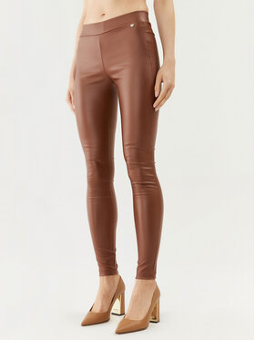 Rinascimento Rinascimento Legíny CFC0114911003 Hnedá Slim Fit