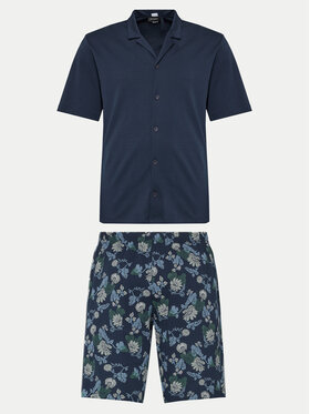 Hanro Hanro Піжама Night & Day 75137 Cиній Relaxed Fit
