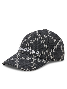 KARL LAGERFELD KARL LAGERFELD Kšiltovka K/Monogram Essential Cap 236W3408 Černá