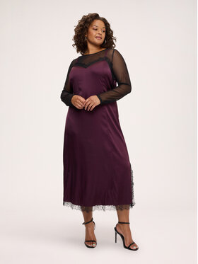 Fiorella Rubino Fiorella Rubino Abito da sera 7073L001269N036 Bordeaux A-Line Fit
