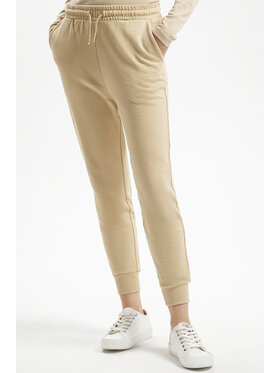 Cross Jeans Cross Jeans Spodnie dresowe 80133-009 Beżowy Regular Fit