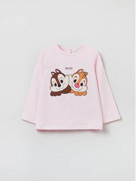 OVS OVS Blusa Chip & Dale 1625506 Rosa Regular Fit