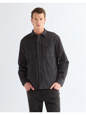 Wrangler Wrangler Koszula WESTERN SHIRT Czarny Regular Fit