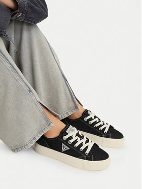 Guess Jeans Guess Jeans Πάνινα παπούτσια CWBEO-GJ202505162 Σκούρο μπλε