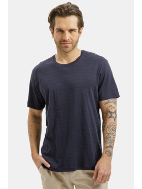 Cross Jeans Cross Jeans T-Shirt 16159-310 Granatowy Regular Fit