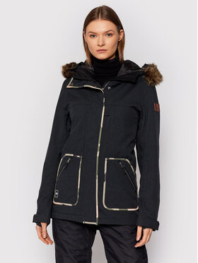 Billabong Billabong Geacă pentru snowboard Into The Fores U6JF25 BIF0 Negru Tailored Fit