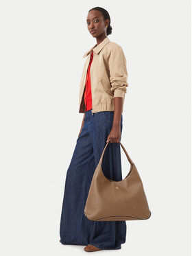 Tommy Hilfiger Tommy Hilfiger Дамска чанта Th Everyday Hobo AW0AW19187 Бежов