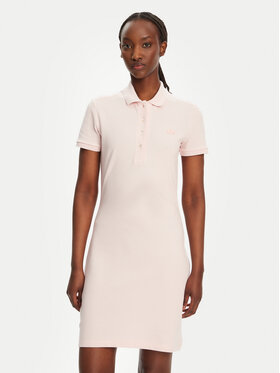 Lacoste Lacoste Vestito da giorno EF5473 Rosa Slim Fit