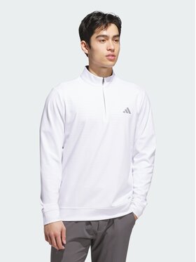 adidas adidas Bluza ULTIMATE365 CLASSIC QUARTER-ZIP Biały Regular Fit