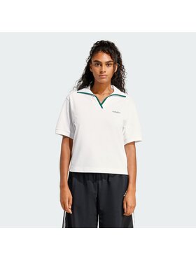 adidas adidas Polo 158660 Biały Regular Fit