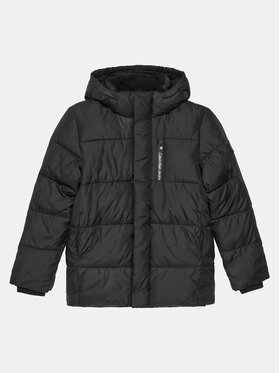 Calvin Klein Jeans Calvin Klein Jeans Geacă de iarnă Essential IB0IB01276 Negru Regular Fit