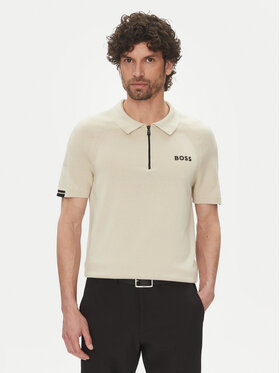 BOSS BOSS Polo K_Perform-Max_Pl 50537146 Beżowy Slim Fit
