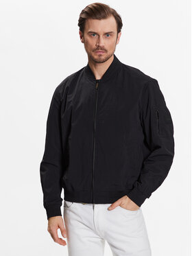 Calvin Klein Calvin Klein Μπόμπερ μπουφάν Matt Crinkle Hero Bomber K10K111021 Μαύρο Regular Fit