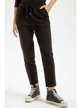 Cross Jeans Cross Jeans Spodnie dresowe 80134-020 Czarny Regular Fit