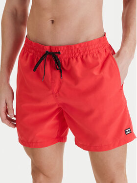 Billabong Billabong Szorty kąpielowe All Day EBYJV00134 Czerwony Regular Fit