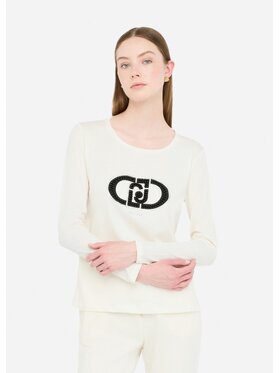 Liu Jo Liu Jo T-shirt TF5299JS923M9935 Bianco Regular Fit