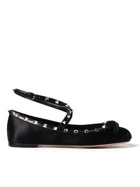 Valentino Garavani Valentino Garavani Baleriny 5W2S0HB6 Czarny