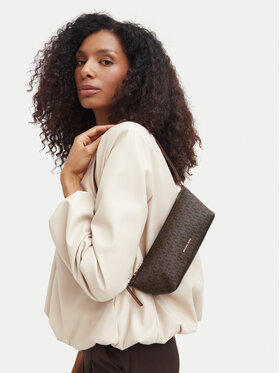 MICHAEL Michael Kors MICHAEL Michael Kors Ročna torba 32F6G9IC5B Temno rjava