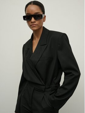 La Mania La Mania Jumpsuit REFINED Nero Classic Fit