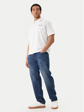 Guess Jeans Guess Jeans Polo majica M6GP13 KCYM1 Bela Oversize
