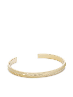 Fossil Fossil Bracciale Linear Texture JF04117710 Oro