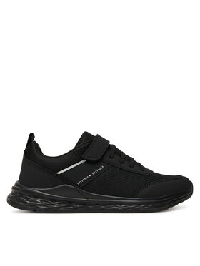 Tommy Hilfiger Tommy Hilfiger Сникърси T3X9-34115-1845 D Черен