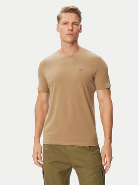 Napapijri Napapijri Tricou Salis Ss NP0A4H8D Bej Regular Fit
