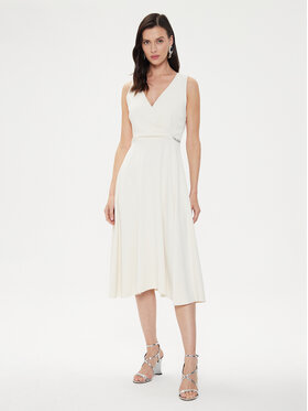 Rinascimento Rinascimento Coctailkleid CFC0118517003 Écru Regular Fit