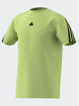 adidas adidas Majica Future Icons 3-Stripes T-Shirt IM0069 Zelena Regular Fit