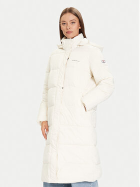 Guess Jeans Guess Jeans Geacă de iarnă W4BL26 WGII2 Bej Regular Fit