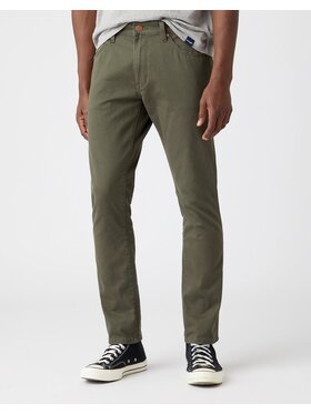 Wrangler Wrangler Pantaloni di tessuto LARSTON Verde Slim Fit