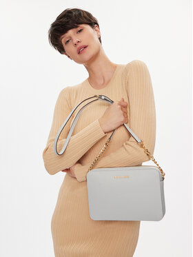 MICHAEL Michael Kors Ročna Torba Crossbodies 32S4GTVC3L Bela