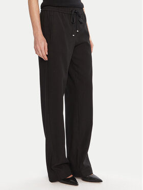 BOSS BOSS Pantaloni din material Tildina 50543268 Negru Relaxed Fit