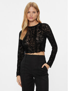 ONLY ONLY Blúz 15308482 Fekete Regular Fit