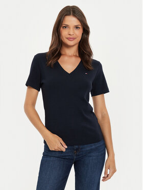 Tommy Hilfiger Tommy Hilfiger Póló New Cody WW0WW40584 Sötétkék Slim Fit